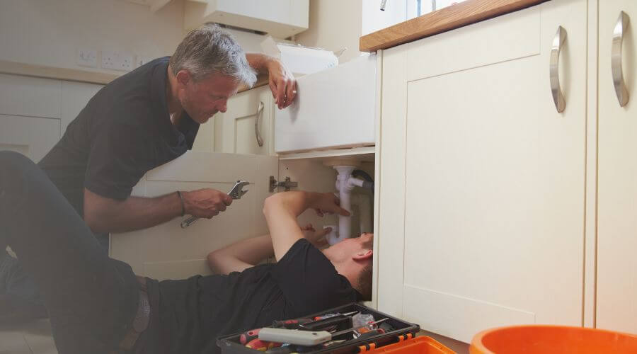 Professional burst pipe repair services in Rockbridge Baths, VA